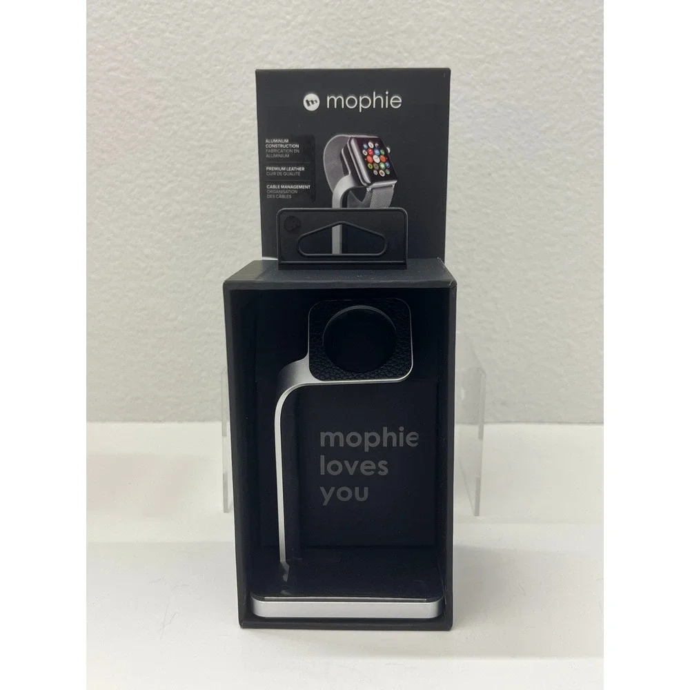 NEW Mophie Watch Dock Compatible with Apple Watch Convenience Cord Management